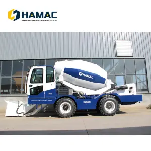 3500l Mixing Drum 3.5 M3 Diesel Portable Mobile Self Loading Concrete Mixer Truck