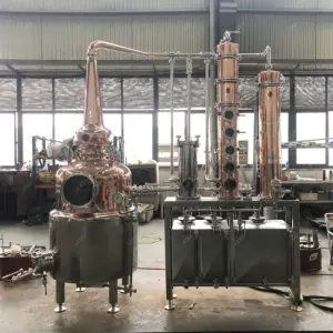 Distilling Still Distillation Column Alcohol Alembic Whisky Rum Gin Vodka Brandy Spirit Wine Distillery Equipment Distiller
