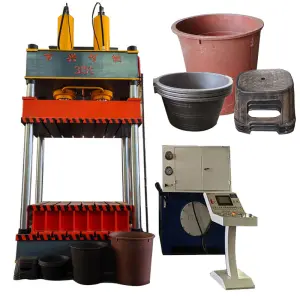 Reclaimed Waste Plastic Injection Molding Hydraulic Press Machine Plastic Barrel Forming Equipment USE PE/PP/PT