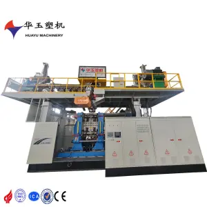 Chemical Double Layer L Ring Drum Blow Molding Machine Plastic Litre Hdpe 200l 220 Liter 55 Gallon Making Machinery Blue 250L