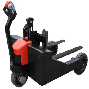 Powered Battery Operated Mini Portable Rough Terrain Electric Pallet Truck 1300kg for Construction Site