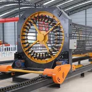 Automatic Steel Cage Making Machine Reinforcement Cage Equipment Metal Product Processing Line
