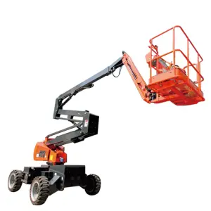 High End 20m 30m 40m 50m Diesel Battery Self Propelled Articulated Boom Lift