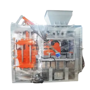 Construction Machines QT4-15 Automatic Block Machine Brick Making Machines