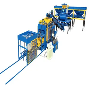 QT6-15 Automatic Concrete Hollow Block Machine for Construction