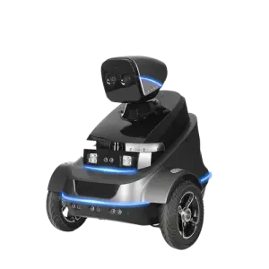 Autonomous Indoor Intelligent Control Security Robot for Crawl Space Inspection High-Tech Construction Security Robot