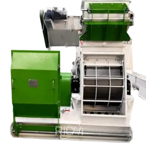 1-2 T/H Alfalfa Grass Hemp Feed Pellet Production Machine for Ruminant Livestock Animal