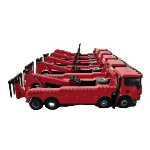 Heavy Duty 30-40 Ton Towing Capacity Tow Truck & Wrecker Manual Transmission 30 Ton-40 Ton Towing Head With Rotator Wrecker