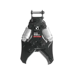 Concrete Crusher Shear Attachment for Demolition - Double Cylinder Hydraulic Scrap Shear