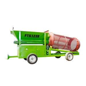 Firewood Processor Cleaning Screen Trommel Wood Cleaner Mobile Firewood Trommel Screen