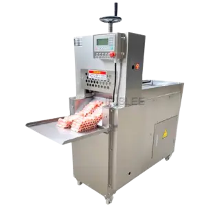 Commercial Full-Automatic Beef and Mutton Cutting Roll Machine Frozen Meat Shaper Slicer Electric Fat Beef Cutting Roll Machine