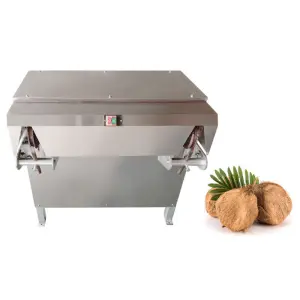 Automatic Coconut Husker Coconut Peeling Machine Manual Shell Breaking Husk Decorticating Crusher Machine Coconut Peeler Machine