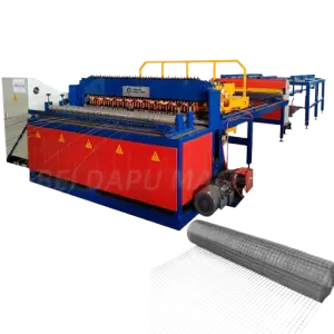 Mesh Making Machine Full Automatic Metal Fence Panel Production Line Iron Steel Wire Mesh Welding Machine