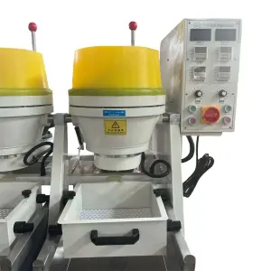 36L High Precision Double Barrel Grinding Centrifugal Jewelry Polishing Machine for Ring