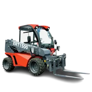 Articulated Hydraulic Mini Loader - Compact Tractor with Precision Controls for Tight Space Landscaping and Construction