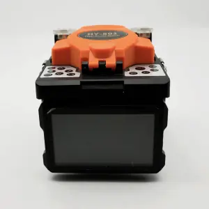 HY801 Optical Fiber Splicing Machine 4 Motors fusion Splicer Melt Machine for Cable for FTTH Use