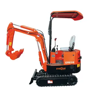 Micro Crawler Digger - Multifunction Hydraulic Mini Excavator for Precision Garden Trenching and Landscaping
