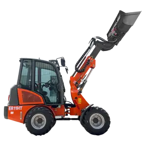 Compact Telescopic Wheel Loader - Mini Tractor with Extendable Boom for Enhanced Reach in Tight Spaces