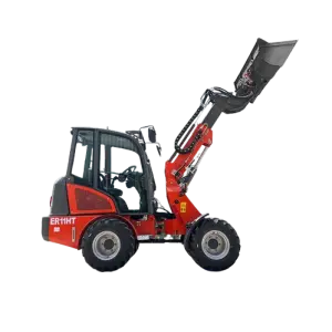 Mini Telescopic Front Loader - Diesel-Powered Teleskopic Radlader for Extended Reach in Construction and Farming