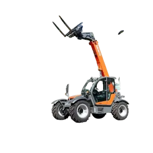 Multifunctional 4x4 Compact Telehandler - Mini Tractor Loader with Forklift for Construction and Farm Utility Tasks
