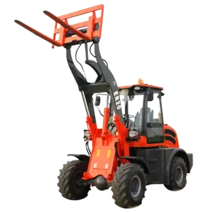 ER20 2000kg diesel Small Front End Articulated Mini Boom Wheel Loader