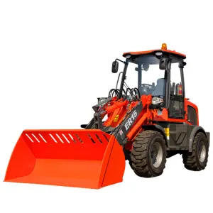 Powerful 1.5 Ton Compact Tractor Loader - Hydraulic System for Efficient Farm Work, Construction, and Landscaping Projects