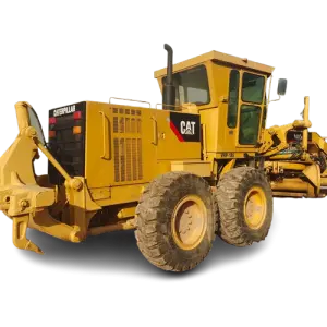 100% American-Made Caterpillar 140H Motor Grader - Well-Maintained Used Road Construction Machine for Professional Land Leveling