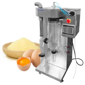 Lab Scale 2L/H Washing Powder Flavor Egg Powder Milk Powder Small Mini Spray Dryer Machine Two Fluided Spray Drying Equipment