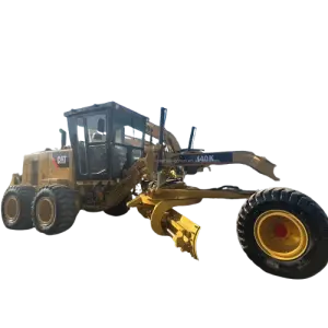 Original Well-Maintained CAT 140K Motor Grader - Certified Used Wheel Grader for Professional Road Construction and Land Leveling