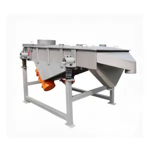 Three-minute Screen Changed Linear Vibrating Screen Rice Vibration Sieve Vibro Filter Screening Machine Separator
