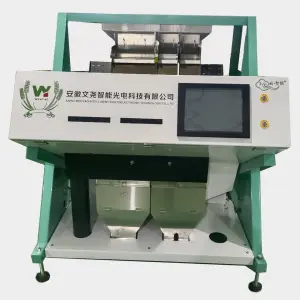 Automatic Coffee Bean Nut Peanut Color Sorter Color Separator Beans Sorting Machine From
