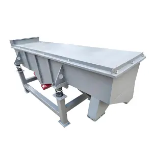 High Efficiency Rice Linear Vibrating Screen Wheat Vibration Sieve Cereal Vibro Filter Screening Machine Separator