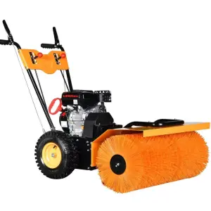Low Leaf Blower Gasoline Road Sweeper for Football Field
