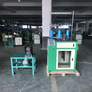 220V Sponge Scourer Pad Knitting Machine With 7-9M/H Output for Sponge Scourer Pad Production Line