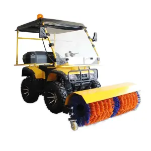 Snow Cleaning Machine Snow Removal Equipment Sweeper Driving Removal Blower