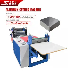 Disposable Fresh Baking Aluminum Foil Paper Slitting Cutting Machinery Production Line