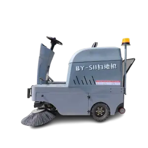 S11 electric mini ride on road sweeper
