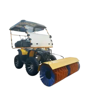 15HP Automatic Gas Snow Blower Autonomous Petrol Snow Blowers for ATV Road Sweeper Brush Equipment