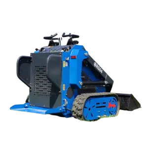 Crawler Skidsteer RS04 Gasoline Skid Steer Loader With Mulcher/Trencher/Sweeper/Snow Blower/Auger Hammer