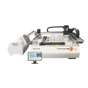 High-Speed 2/4 Head Desktop SMT Pick Place Machine Compact LED Assembly Line PLC for Electronics Startup Low-Cost Option