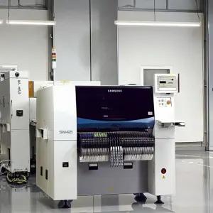 SM421 SM411 SM481 High-Speed Samsung Hanwha SMT Pick and Place Machine Multi-Layer PCB Assembly Automated Component Mounting