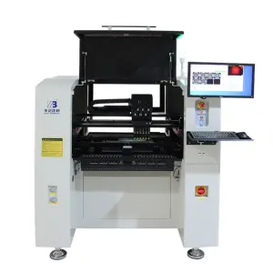 Pick and Place Machine Desktop Full Automatic Vision 6 Head Smd Led Mounting Machine High Speed Smt Pick and Place Machine