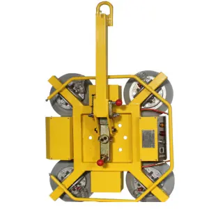 Portable 400kg Loading Glass Vacuum Machine Suction Cup Lifter
