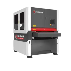 SQ1000 Super Efficient Brush Deburring Machine Metal Sheet Flat Plate Sanding Machine Wide Belt Sander Sanding Machine