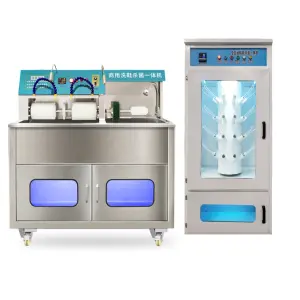 Industrial Shoes Cleaning Machinery Sneakers Washing Machine and shoes drying machine