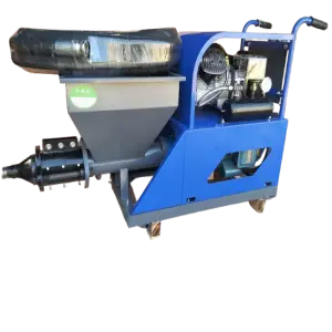 Diesel Automatic Mortar Sprayer for Construction 25hp Mixing Integrated Wall Cement Spraying Machine