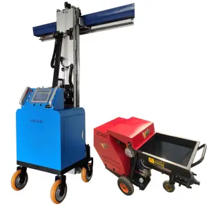Automatic Rendering Machine/Wall Painting Machine/Plastering Machines Portable Concrete Cement Mortar Rendering Machines