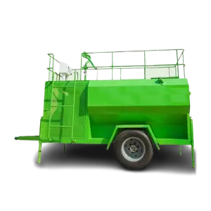 Easily Moved and Operated 8000L Hydroseeding Machine Seeds Hydroseeder