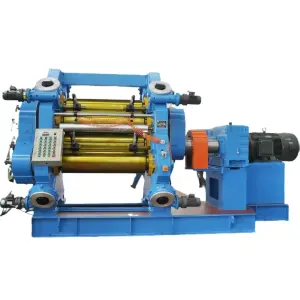 Automatic 4 Roll Rubber Calender Machine Tire Cord Rubber Coating and Calendering Production Line