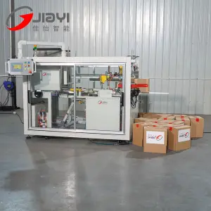 Production Line Carton Erecting Machine Box Erector Machine case Erector